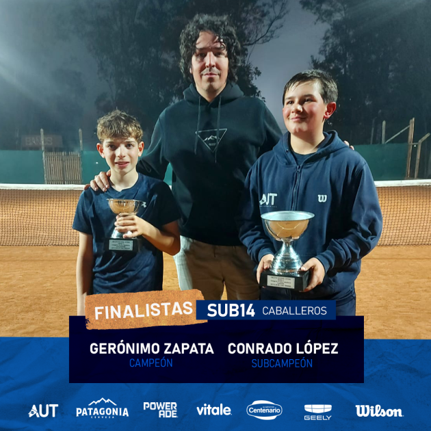¡Felicitaciones a los finalistas del CNJ G3 Sub 12/14 y Tenis 10 en Trinidad!